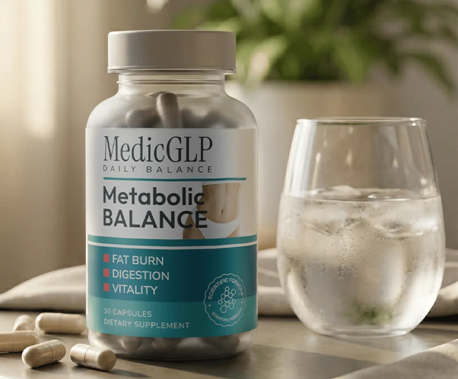 MedicGLP Metabolic Balance Kapseln, Flasche mit 30 Kapseln